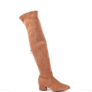 Tan Over-the-Knee Women's Boots- Size 38